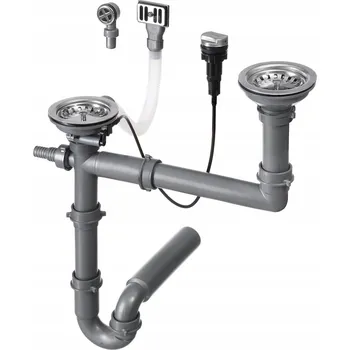 Sifon Odtokový set pro dřez s přepadem Franke