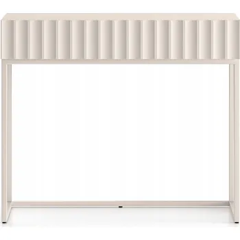 Toaletní stolek Toaletní Stolek Selsey béžové odstíny matný 91,6 x 78,1 x 40 cm