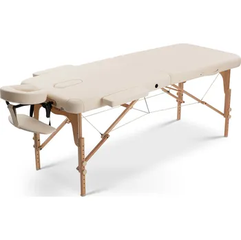 Masážní stůl Fabulo, USA Dřevěný masážní stůl Fabulo UNO Set (186x71cm, 9 barev) krémová 186*71 cm / 13,2 kg / 9 barev