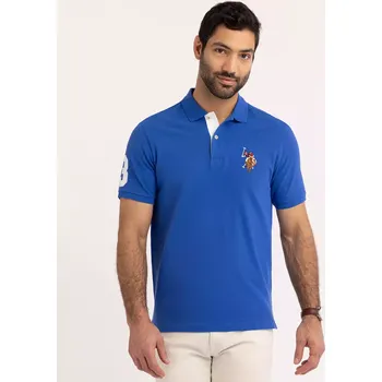 Pánské tričko U.S. Polo Assn.pánské polo tričko BIG LOGO modré XXL