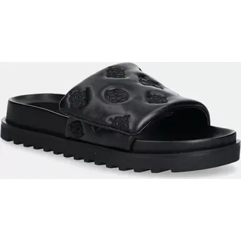 Dámské pantofle Pantofle Guess FABIO2 dámské, černá barva, FLJFA2 ELE19 FLJFA2.ELE19.BLACK 99X, EUR 36