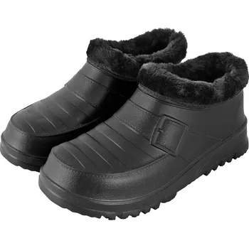 Dámské holínky Galoše dámské zateplené černé (Galoše do záhrady pro ženy)