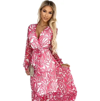 Dámské šaty Dámské šaty NUMOCO numoco basic růžová 2392011