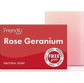 Mýdlo Friendly Soap Přírodní mýdlo pelargonie 95 g