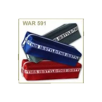 Penál Pouzdro na tužky do školy s nápisy pro děti Warta - Nezbytné do školy