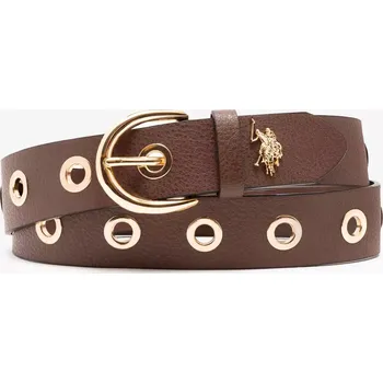 Dámská vesta U.S. Polo Assn.dámský pásek RIVET hnědý XL