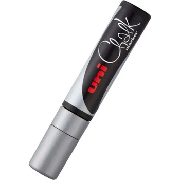 UNI PWE-17K křídový popisovač, 15 mm, stříbrný
