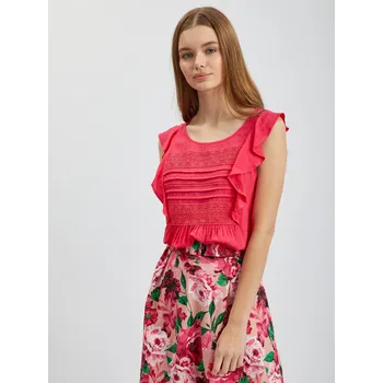 Dámská halenka Orsay Tmavě růžová dámská halenka - Dámské Orsay fuchsiová 2291167