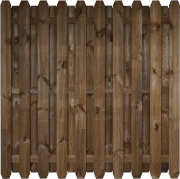 zahradní zástěna CERLAND Zástěna UGO, impreg. hnědá borovice, 180x180cm