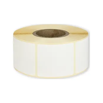 Samolepící etiketa Termoetikety na kotouči 40x46 mm bílé