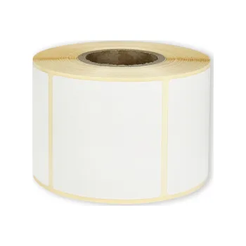 Samolepící etiketa Termoetikety na kotouči 60x60 mm bílé