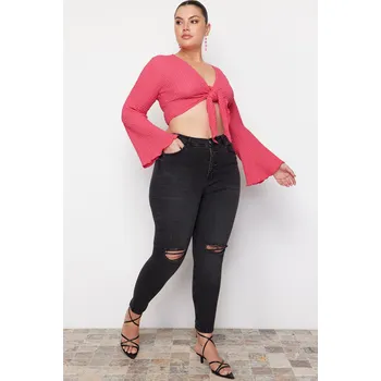 Dámské džíny Dámské džíny Trendyol Trendyol černá 2152577