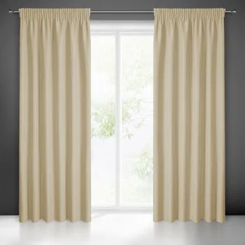 Povlečení Hotový závěs RITA béžový - na pásce