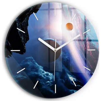 Hodiny Nástěnné hodiny Wallfluente vícebarevné 30 cm