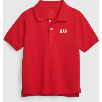 GAP Dětské polo tričko s logem - Kluci GAP červená 2587577