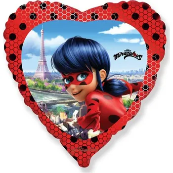 Balónek Fóliový balónek Kouzelná beruška, 46 cm (s obalem)