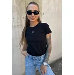 Dámské tričko BOSS Black 50528826 černé Velikost: S