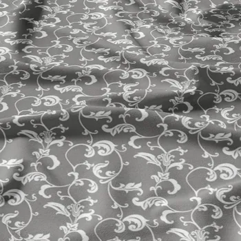 Dětská bavlněná látka metráž Oriental na Šedém