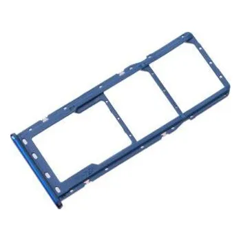 Držák SIM microSD Samsung A750 Galaxy A7 2018 Blue modrý originální