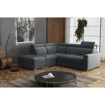 Sedací souprava Sedací souprava Petrit IX levá Paros tmavě šedá