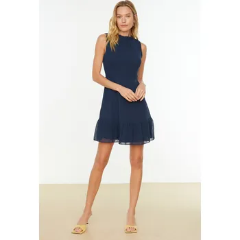 Dámské šaty Dámské šaty Trendyol Trendyol modrá 1791084