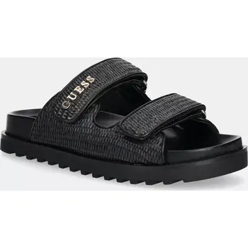 Dámské pantofle Pantofle Guess FADELIZE dámské, černá barva, FLJFDE FAP19 FLJFDE.FAP19.BLACK 99X, EUR 36