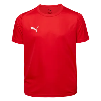 Chlapecké tričko Dětské Tričko s krátkým rukávem PUMA TEAMRISE MATCHDAY JR 70628401 – Červená 176