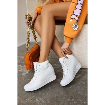 Dámské tenisky Dámské tenisky Big Star High BIG STAR SHOES šedá 1700858