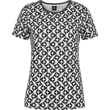 Dámské tričko Triko Luhta Ilmopohja Barva: bíločerná, Velikost: L, Pohlaví: Dámské