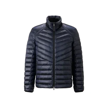 Pánská lehká péřová bunda Liman-D v tmavě modré barvě 52