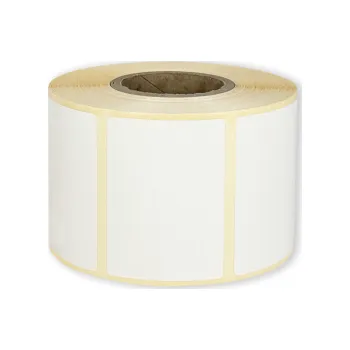 Samolepící etiketa Termoetikety na kotouči 58x43 mm bílé