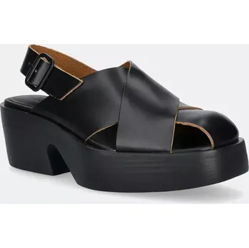 Dámské sandále Kožené sandály Camper Billie černá barva, K201725-001 K201725.001 99X, EUR 40