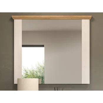 Zrcadlo Nástěnné zrcadlo Verona 82x70 cm, modřín/dub artisan