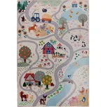 Dětský koberec Magic Kids 108 farmhouse 115 x 160 cm