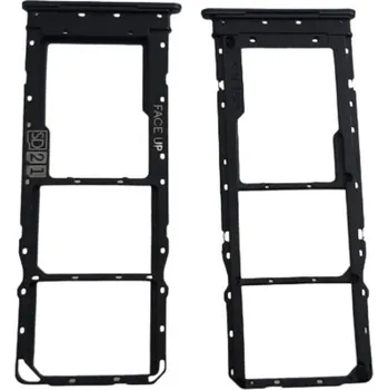 Držák SIM microSD Motorola Moto G13 Moto G23 Black černý originál kvalita