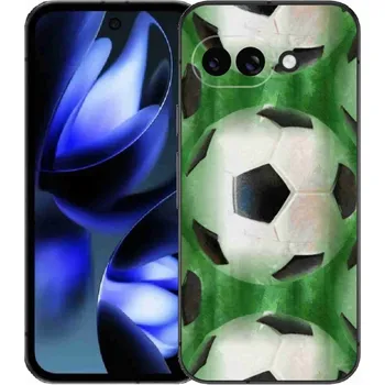 Fotbalový míč Gelový kryt mmCase na Google Pixel 9a - fotbalový míč