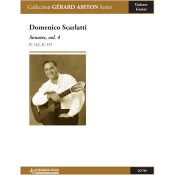 Domenico Scarlatti: 2 Sonates, vol. 4, K. 162, 555 (noty na kytaru)