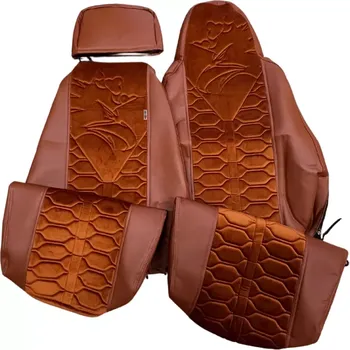 Ochranný autopotah Potahy sedadla Scania NTG- světle hnědé