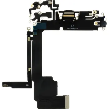 Flex kabel Apple iPhone 15 Pro Max Lightning konektor Black černý originál kvalita