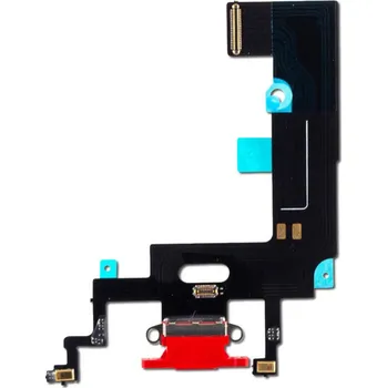 Flex kabel Apple iPhone XR Lightning konektor Red červený mikrofony