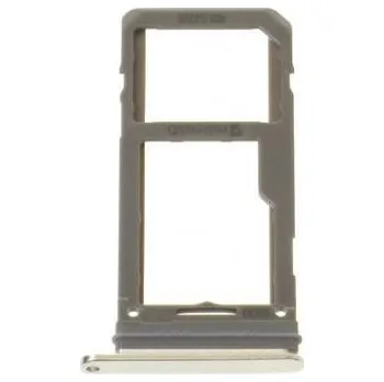 Držák SIM microSD Samsung G950 Galaxy S8 Arctic Silver stříbrný originální