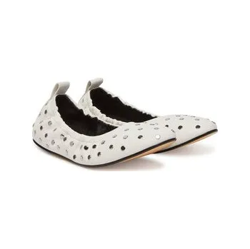 Dámská obuv MICHAEL Michael Kors Baleríny Amy 40S5AYFP1L Bílá 39