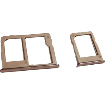 Držák SIM microSD Samsung J415 Galaxy J4+ 2018 Gold zlatý originál kvalita