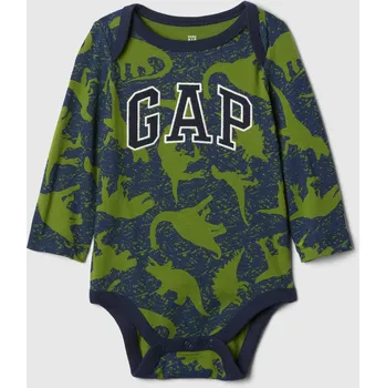 Kojenecký body GAP Baby bavlněné body s logem - Kluci GAP modrá 2869989