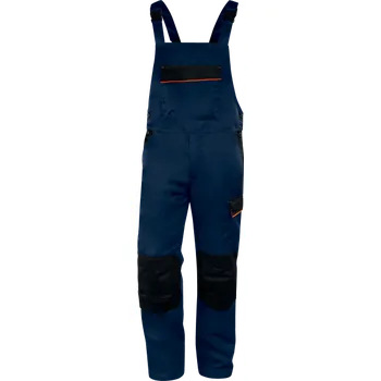 montérky Laclové pracovní kalhoty Delta Plus Mach1 M1SA2 Barva: Námořnická Modrá/ Oranžová, Velikost: 3XL
