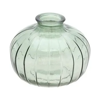 Váza Chaks Mini sklenená váza - Guľa Sage Green