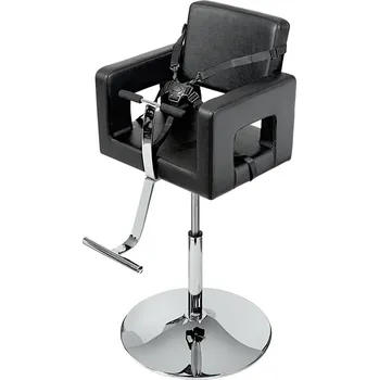 Kadeřnické křeslo Dětské kadeřnické křeslo Sibel Kiddo II - černé (0170119) + dárek zdarma