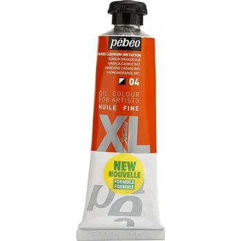 Olejová barva Olejová barva Pébéo Studio XL - 04 Orange Cadmium Imitation Objem: 200 ml