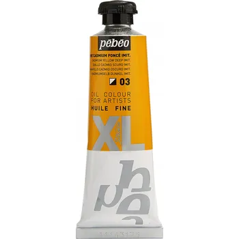 Olejová barva Olejová barva Pébéo Studio XL - 03 Cadmium Yellow Deep Imitation Objem: 200 ml