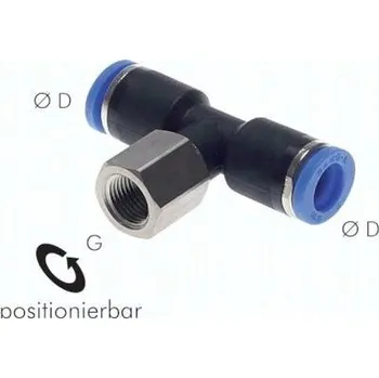 Příslušenství ke kompresoru T-rozdělovač vsuvný s vnitřním závitem 4-1/4"